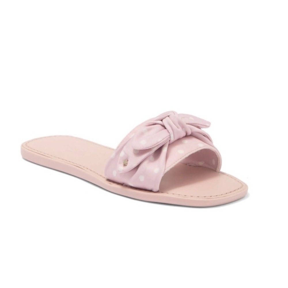 NEW Kate Spade Bernadette Polka Dot Bow Sandals Size 7.5